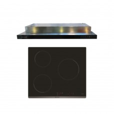 (Bundle) Brandt AI1790X Built-in Extractor Hob + BPI6309B Induction Hob